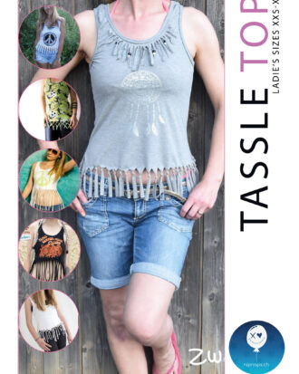 Tassle Top Ebook- Grössen XXS-XL