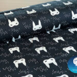 Bio Jersey Nipnaps "Batbunny" -black