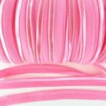 Paspelband elastisch 10 mm doppelseitig (matt & glänzend) - PINK