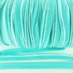 Paspelband elastisch 10 mm doppelseitig (matt & glänzend) - MINZGRÜN