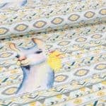 Bio Jersey Panel "Mrs. Lama"