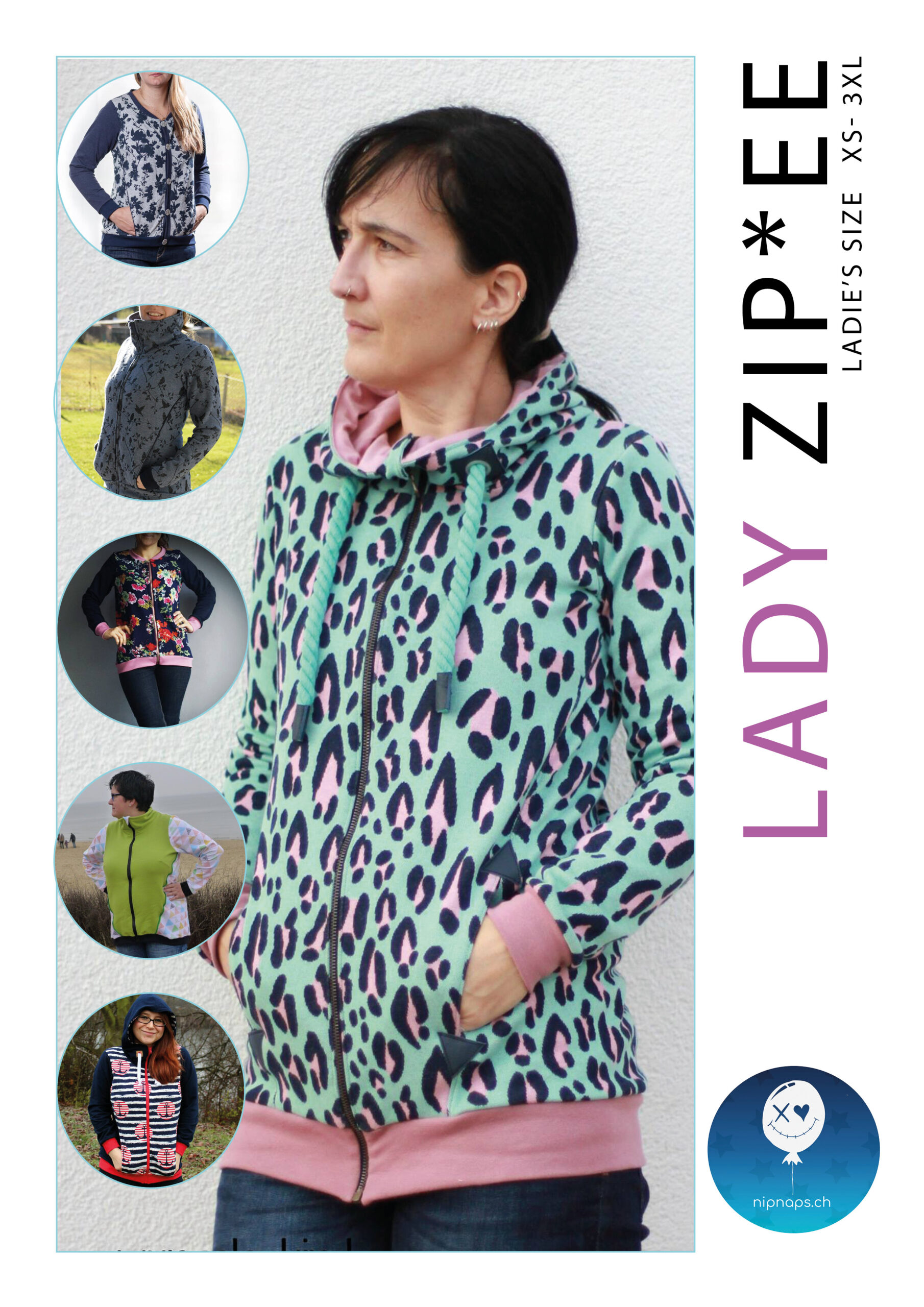 Sweatjacke Lady "Zip*ee"