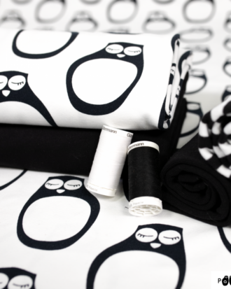 PaaPii sleepy Owl organic jersey