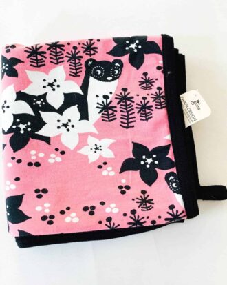 PaaPii organic cotton Baby Blanket pink