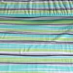 PaaPii Waves organic jersey, grey&mint