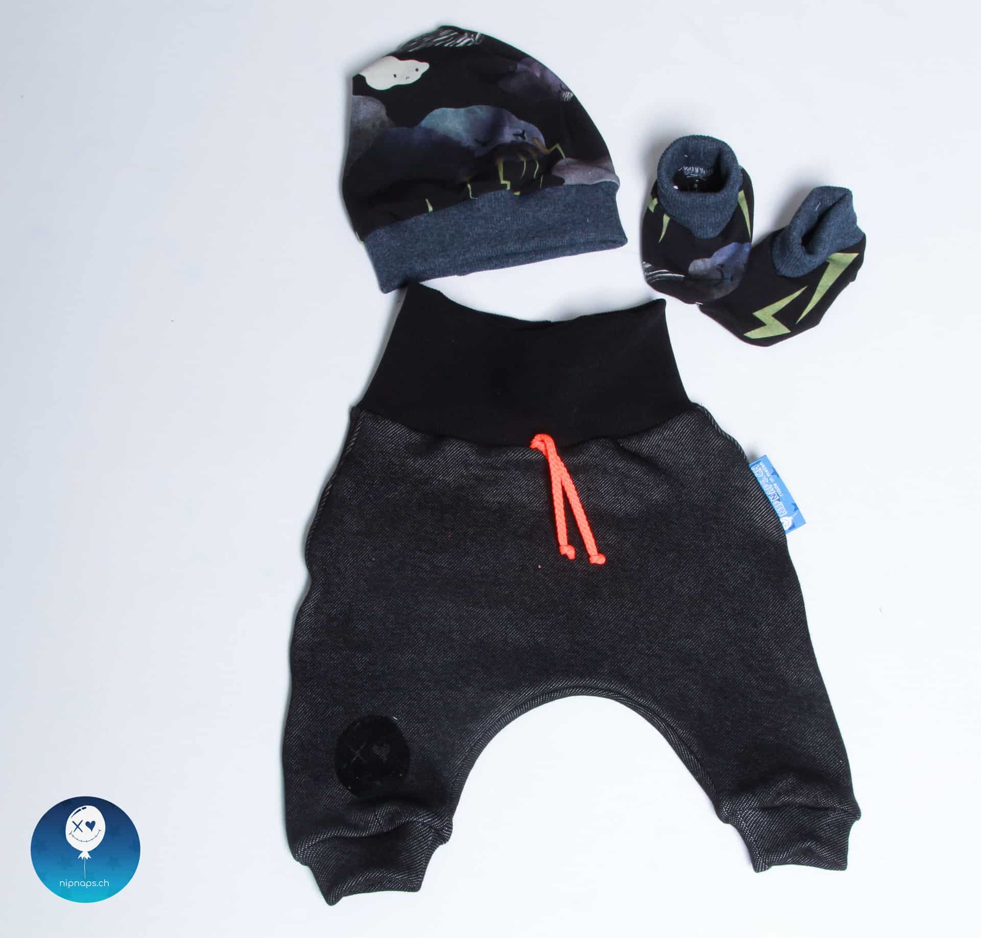 Babybooties mit Beanie – Bild 3