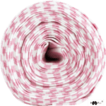 Rib striped pink/white