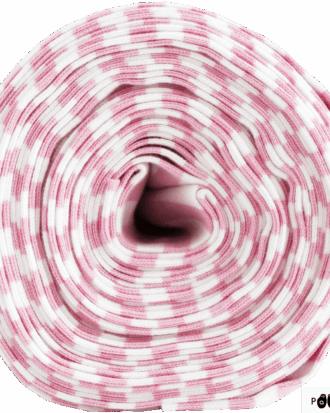 Rib striped pink/white