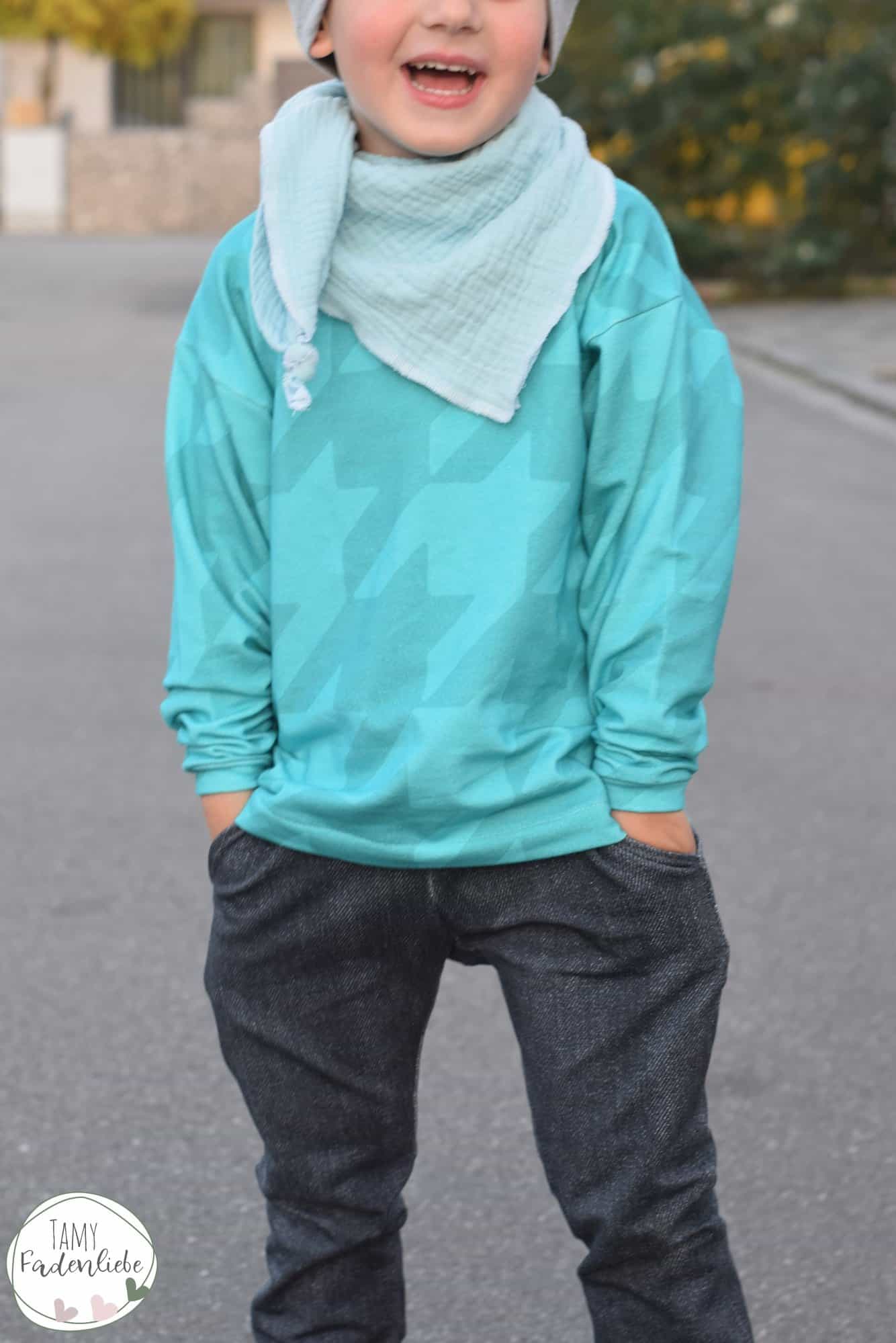 Papierschnitt Oversiz*ee Top – Bild 22