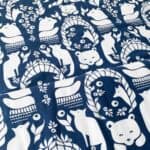 Gates of Pohjola organic jersey, blueberry