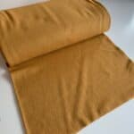 Bündchenstrick- ocre