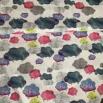 'Curious cumulus' Webware 100% Baumwolle