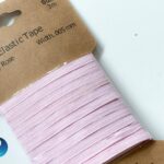 3 Meter Gummiband 5mm rosa