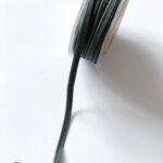 Paspelband elastisch 10 mm doppelseitig (matt & glänzend) - Army