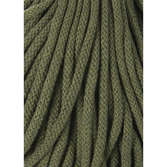 Weiche Baumwollkordel 5mm - Avocado – Bild 2