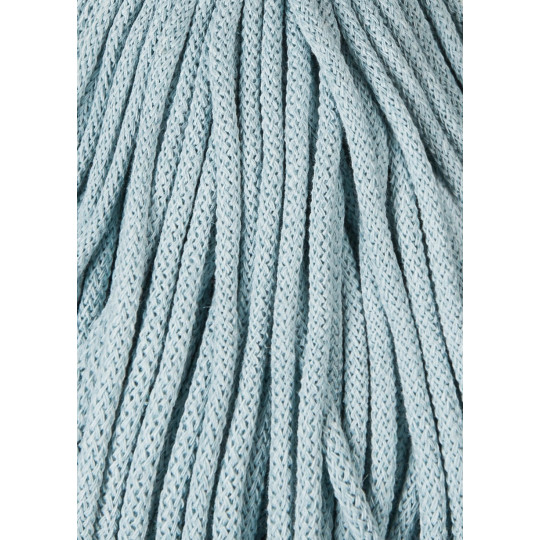 Weiche Baumwollkordel Misty blue 5mm – Bild 3