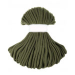 Weiche Baumwollkordel 9mm -Avocado