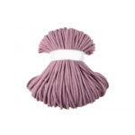 Weiche Baumwollkordel 9mm -dusty pink