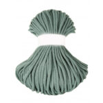 Weiche Baumwollkordel 9mm -dusty mint