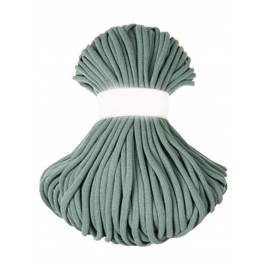 Weiche Baumwollkordel 9mm -dusty mint