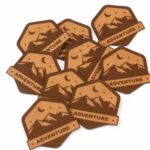 Label "Adventure" Kunstleder