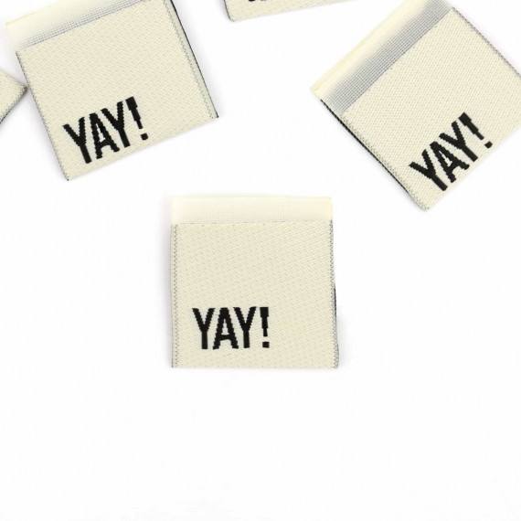 Label "YAY" beige – Bild 3