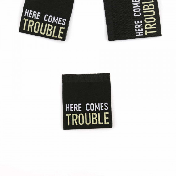 Label "here comes trouble" – Bild 2