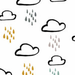 Hejhenri “Regenschauer” weiss bunt