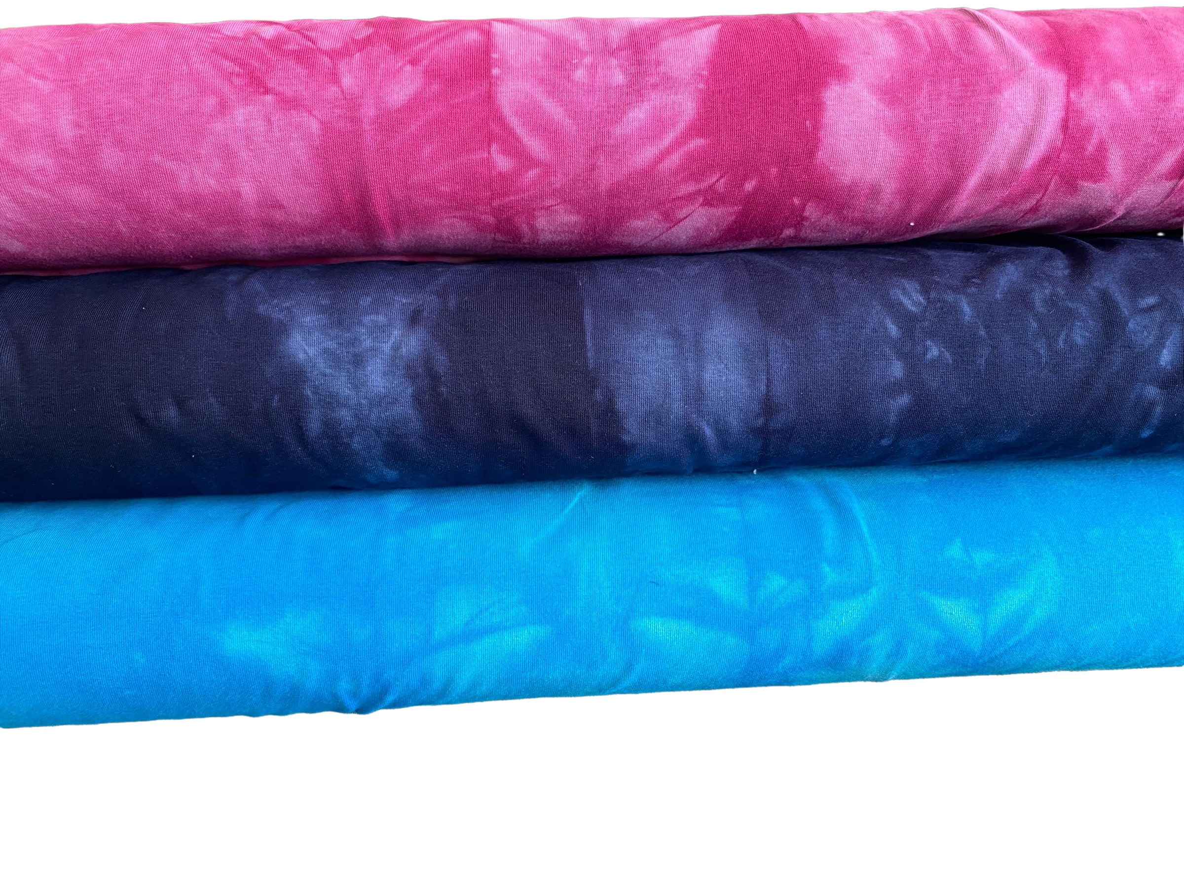 Tie Dye Jersey türkis – Bild 2