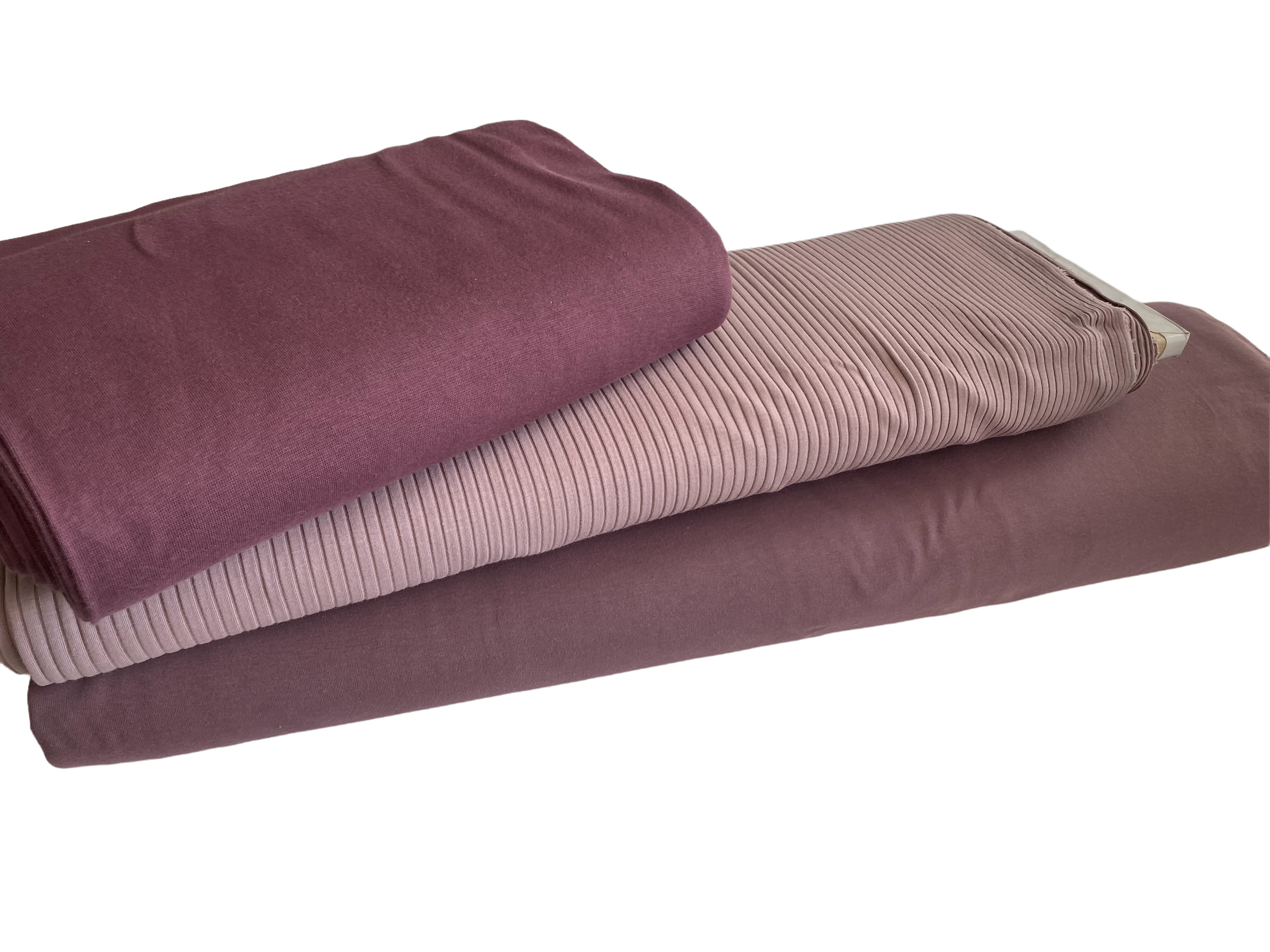 Bio Jersey- mauve – Bild 2