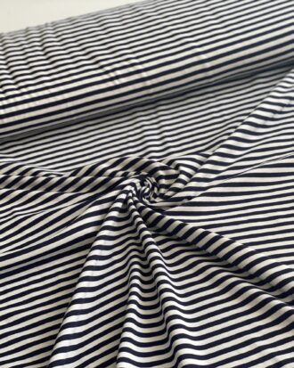 Stripes Jersey -schwarz/weiss