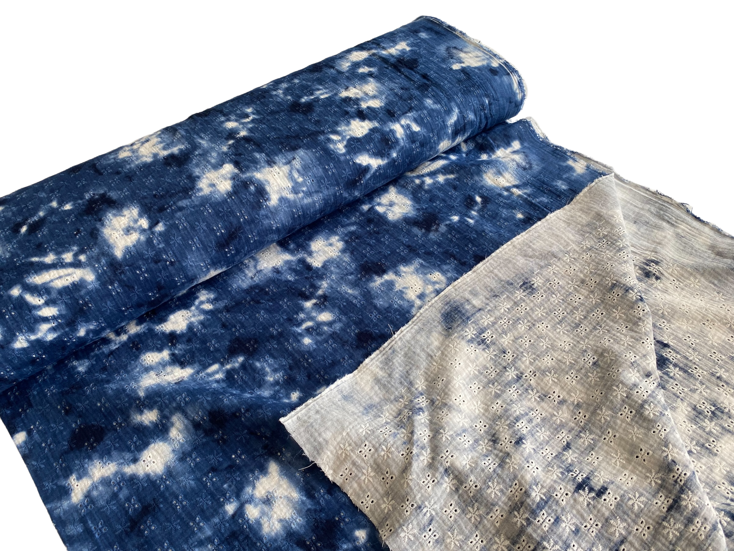 Tie Dye Musselin Embroidery – Bild 3