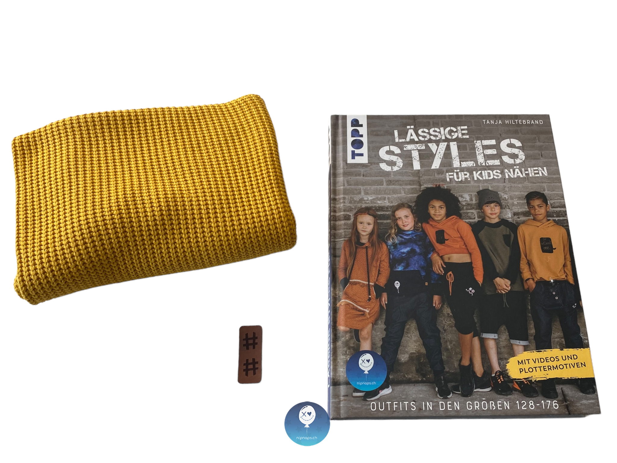 All in one Paket- Grobstrick Bean*ee & Buch – Bild 3