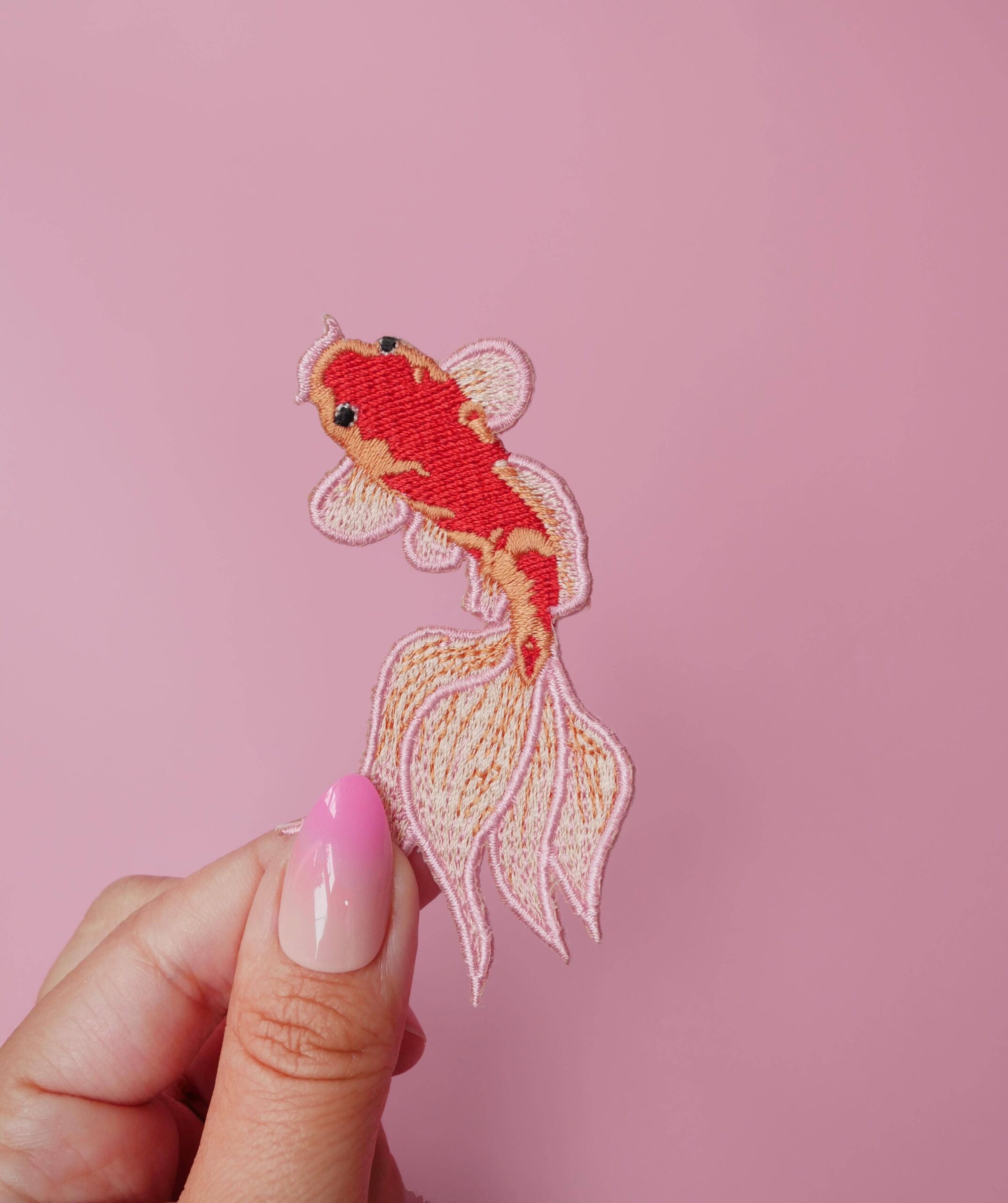 Bügelpatch "Koi Carp Duo" – Bild 2