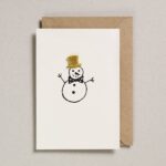 Christmas Patch Card- Tophat Charm