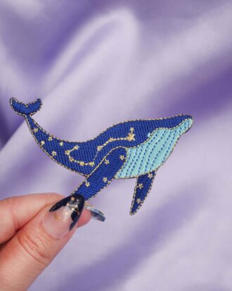 Bügelpatch "Whale"