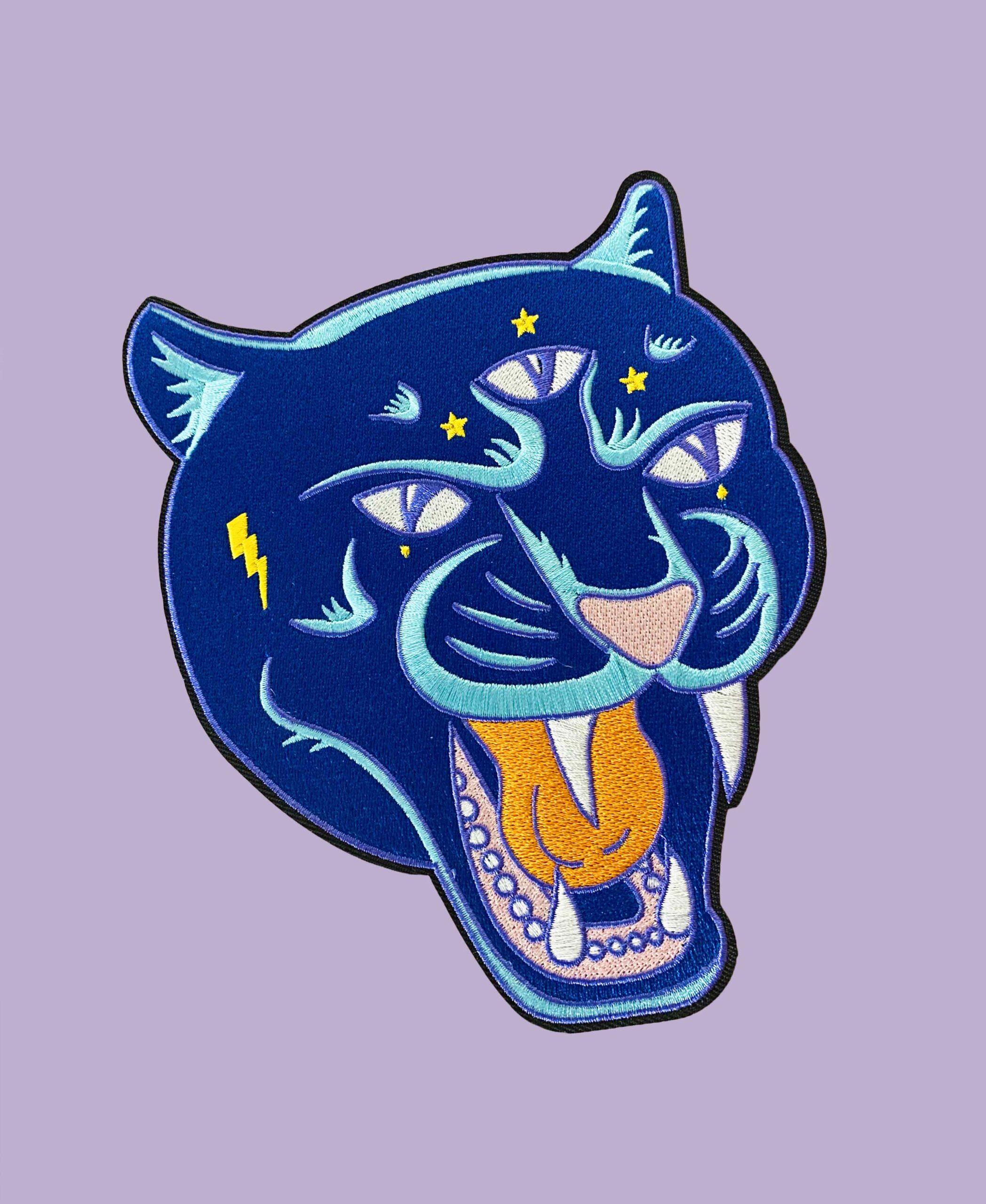 Bügelpatch XL "Puma" – Bild 3