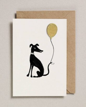 Patch Card- Gold Charm Ballon