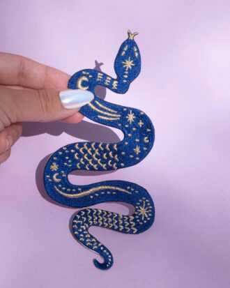 Bügelpatch XL "Snake"