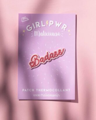 Bügelpatch "Badass"