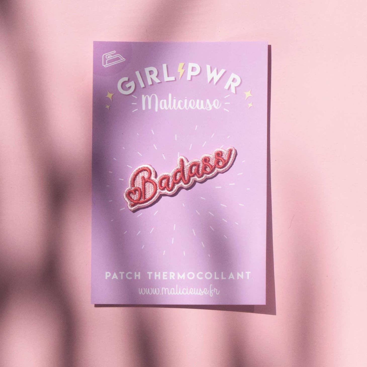 Bügelpatch "Badass"