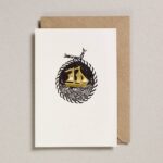 Patch Card- Gold Charm Schiff