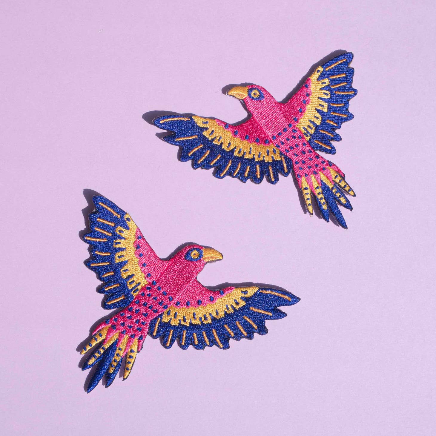 Bügelpatch XL "Adler Duo" – Bild 3