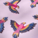 Bügelpatch XL "Adler Duo"