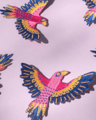 Bügelpatch XL "Adler Duo"