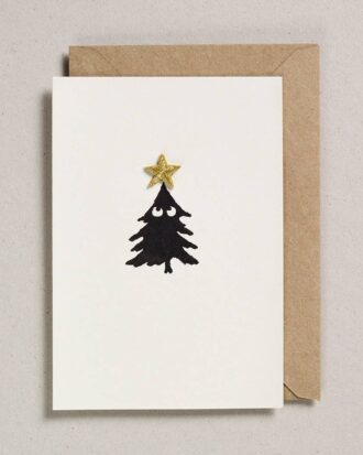 Christmas Patch Card- Stern Charm