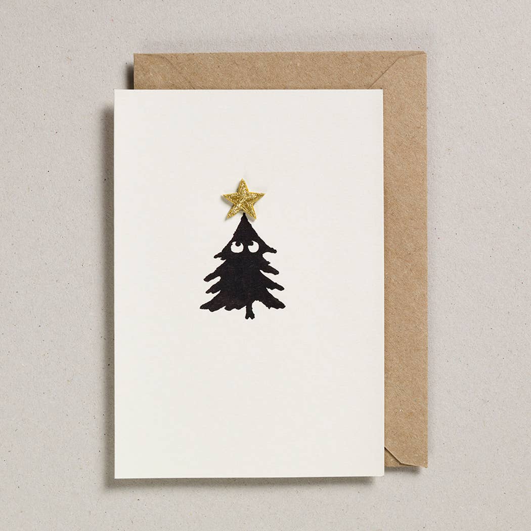 Christmas Patch Card- Stern Charm