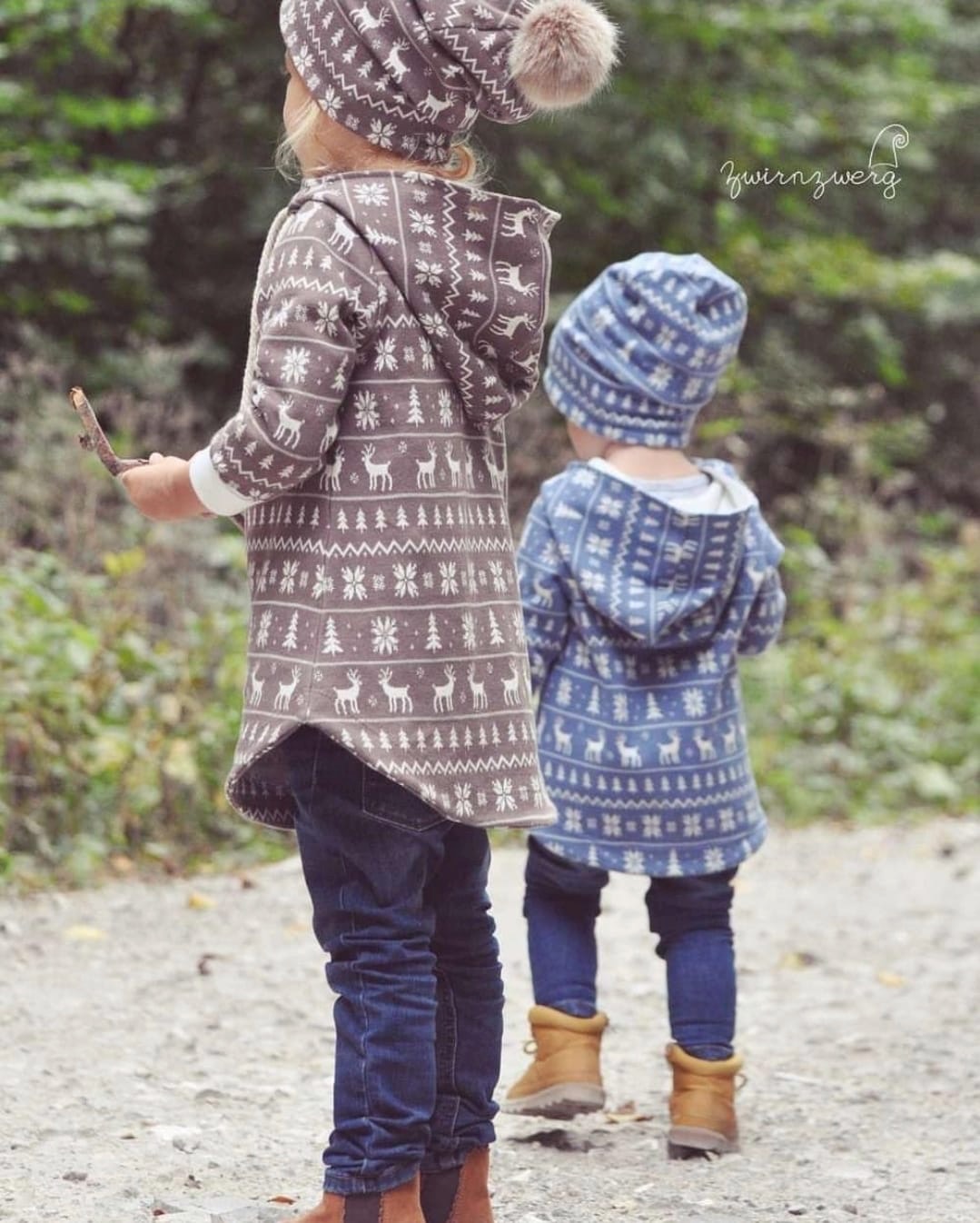 Stoffkids OLAF Jaquard -braun – Bild 3