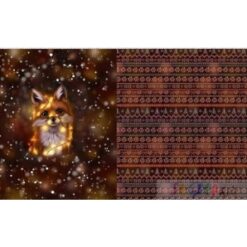 Stoffkids Sommersweat Rapport Fuchs -braun