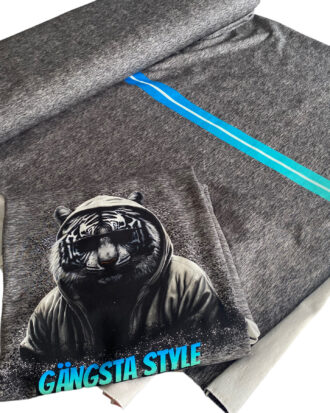 Bio French Terry Panel "Gängsta Style"